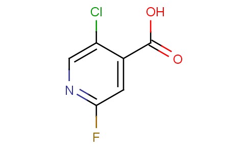 5-Chloro-2-fluoro-4-carboxypyridine