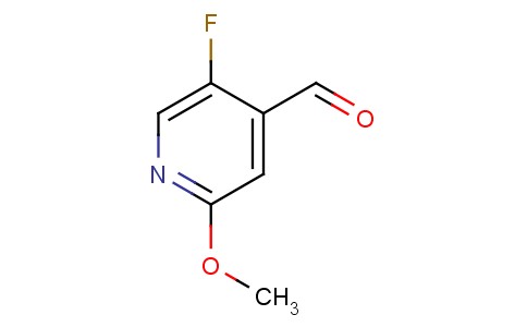 5-Fluoro-2-methoxy-4-formylpyridine