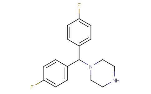 1-Bis(4-fluorophenyl)methylpiperazine