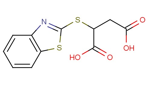 2-(1,3-Benzothiazol-2-ylthio)succinic acid