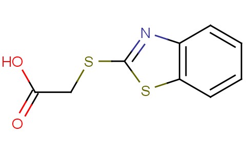 2-(carboxymethylthio)benzothiazole