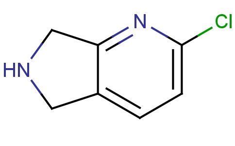 2-Chloro-6,7-dihydro-5H-pyrrolo[3,4-b]pyridine 