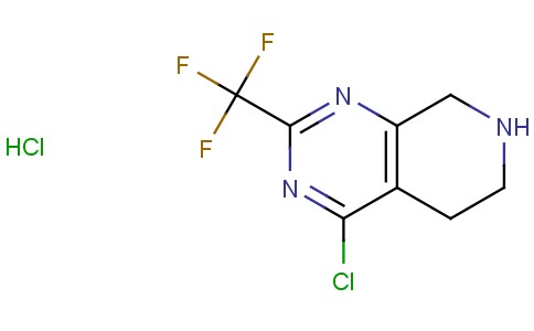 4-Chloro-2-(trifluoromethyl)-5,6,7,8-tetrahydropyrido[3,4-d]pyrimidine hydrochloride