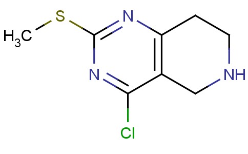 4-Chloro-5,6,7,8-tetrahydro-2-(methylthio)pyrido[4,3-d]pyrimidine