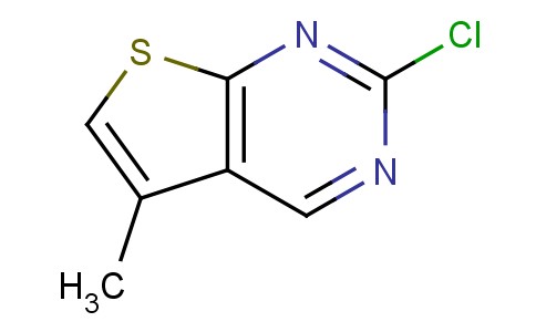 2-氯-5-甲基噻吩并[2,3-D]嘧啶