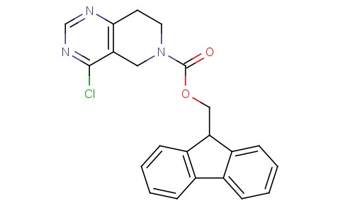 N-芴甲氧羰基-4-氯-5,7,8-三氢吡啶并[3,4-D]嘧啶