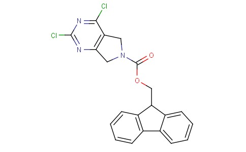(9H-Fluoren-9-yl)methyl 2,4-dichloro-5H-pyrrolo[3,4-d]pyrimidine-6(7H)-carboxylate