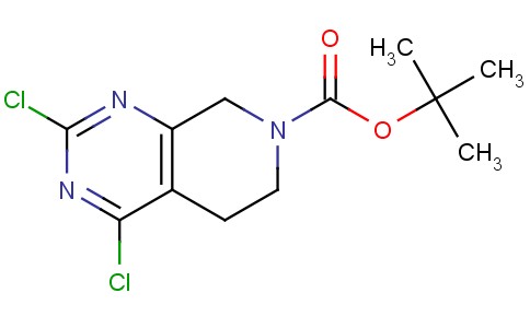 Tert-butyl 2,4-dichloro-5,6-dihydropyrido[3,4-d]pyrimidine-7(8H)-carboxylate