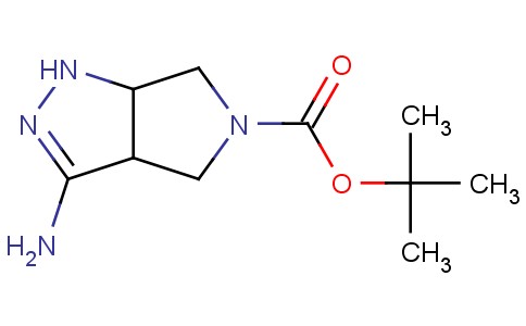 3-氨基-3A,4,6,6A-四氫吡咯并[3,4-C]吡唑-5(1H)-甲酸叔丁酯