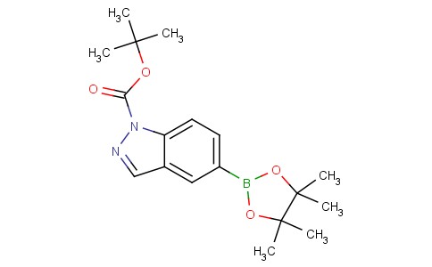 Tert-Butyl 5-(4,4,5,5-tetramethyl-1,3,2-dioxaborolan-2-yl)-1H-indazole-1-carboxylate