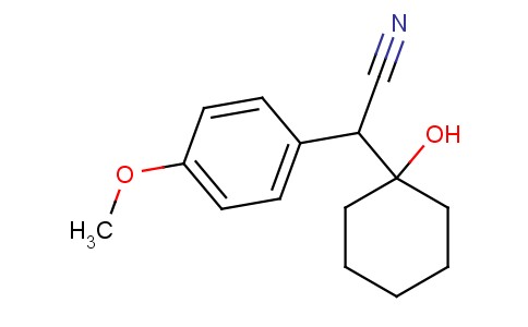 1-[Cyano-(p-methoxyphenyl)methyl]cyclohexanol