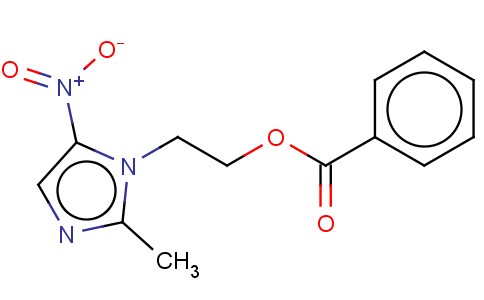 1-(2-苯甲酰氧乙基)-5-硝基-2-甲基咪唑