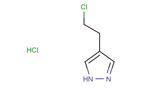 4-(2-chloroethyl)-1H-pyrazole hydrochloride