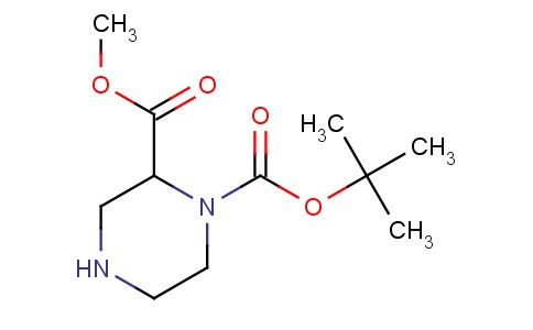 1-BOC-2-哌嗪甲酸甲酯