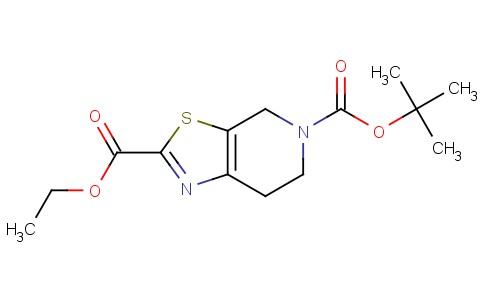 5-Tert-butyl 2-ethyl 6,7-dihydrothiazolo[5,4-c]pyridine-2,5(4H)-dicarboxylate