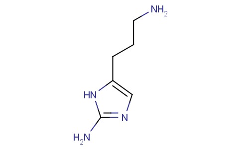 5-(3-氨基丙基)-1H-咪唑-2-胺