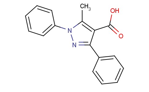 5-Methyl-1,3-diphenyl-1H-pyrazole-4-carboxylic acid