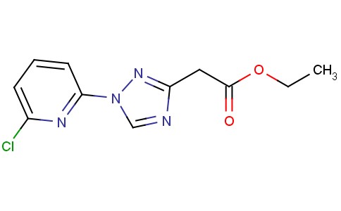 2-(1-(6-氯吡啶-2-基)-1H-1,2,4-三唑-3-基)乙酸甲酯