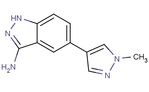 3-氨基-5-(1-甲基-4-吡唑基)吲唑