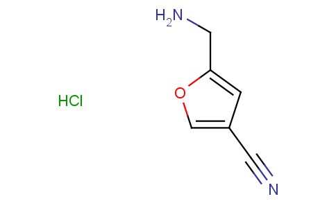 5-(Aminomethyl)furan-3-carbonitrile hydrochloride