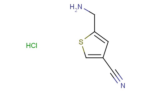 5-(Aminomethyl)thiophene-3-carbonitrile hydrochloride
