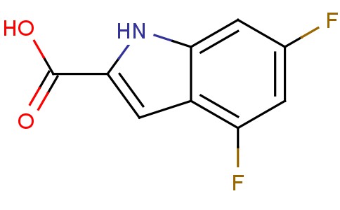 4,6-二氟吲哚-2-羧酸