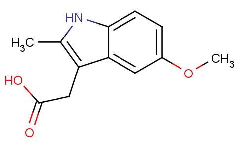 5-甲氧基-2-甲基-3-吲哚乙酸