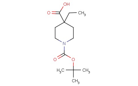 1-BOC-4-乙基-4-哌啶甲酸