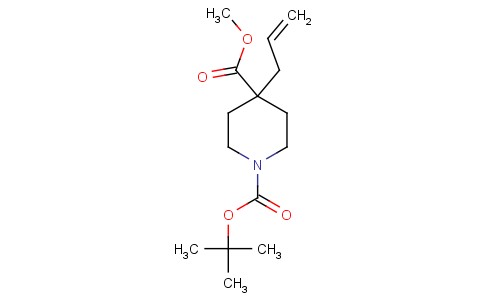 4-(2-丙烯-1-基)-1,4-哌啶二甲酸 1-叔丁酯 4-甲酯