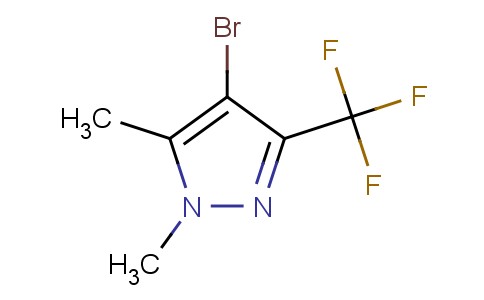 4-溴-1,5-二甲基-3-(三氟甲基)-1H-吡唑