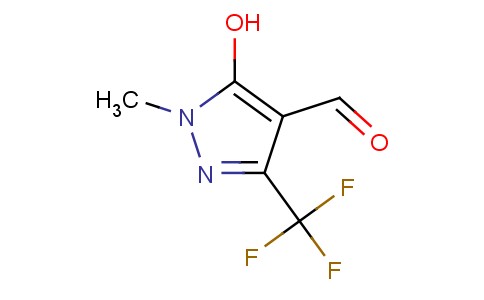 5-羟基-1-甲基-3-(三氟甲基)-1H-吡唑-4-甲醛