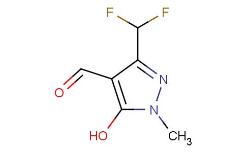 3-(Difluoromethyl)-5-hydroxy-1-methyl-1H-pyrazole-4-carbaldehyde