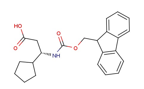 954225-72-0 | (S)-3-cyclopentyl-3-(((9H-fluoren-9-yl)methoxy)carbonyl ...