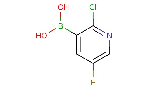 2-氯-5-氟吡啶-3-硼酸