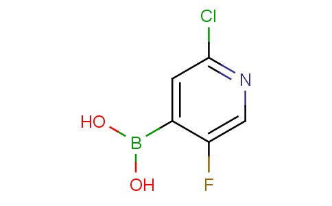 2-氯-5-氟吡啶-4-硼酸