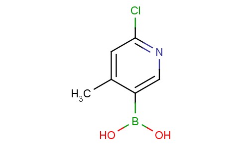 2-氯-4-甲基吡啶-5-硼酸