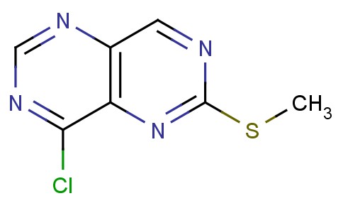8-氯-2-(甲基硫代)嘧啶并[5,4-D]嘧啶