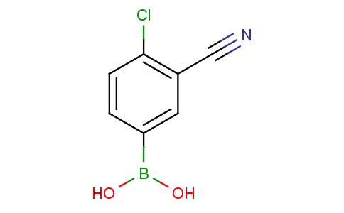 4-氯-3-氰基苯硼酸