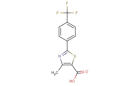 2-(4-(Trifluoromethyl)phenyl)-4-methylthiazole-5-carboxylic acid