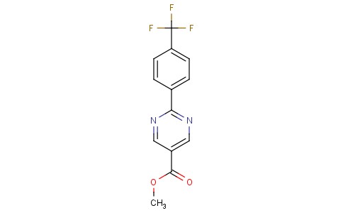 2-[4-(三氟甲基)苯基]-5-嘧啶羧酸甲酯