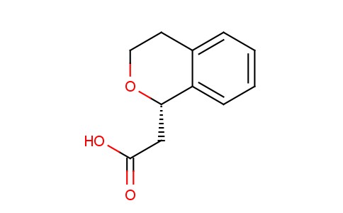 (1S)-3,4-二氯-1H-2-苯唑吡喃-1-乙酸