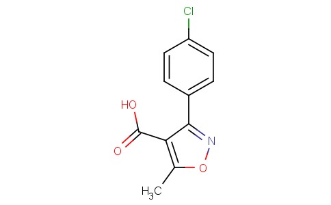 3-(4-氯苯基)-5-甲基-4-异噁唑羧酸