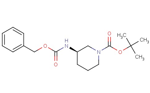 (3R)-3-苄氧羰基氨基哌啶-1-甲酸叔丁酯
