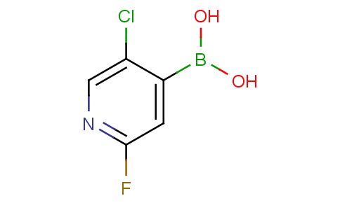 2-氟-5-氯吡啶-4-硼酸