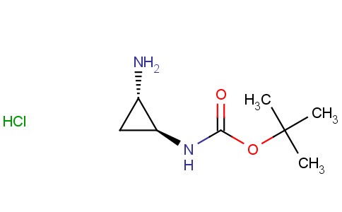叔丁酯(1S,2S)-2-氨基环丙基氨基甲酸叔丁酯盐酸盐