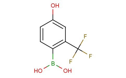 4-羟基-2-三氟甲基苯硼酸