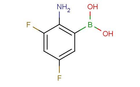 2-氨基-3,5-二氟苯基硼酸