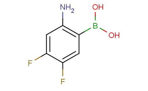 2-Amino-4,5-difluorophenylboronic acid