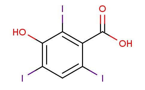 2,4,6-Triiodo-3-hydroxybenzoic acid