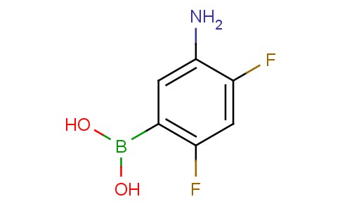 5-氨基-2,4-二氨基苯硼酸